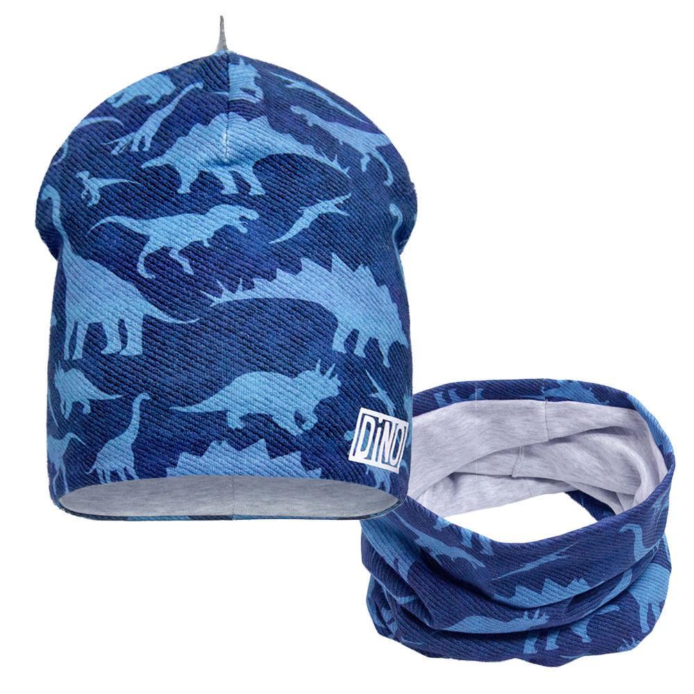 Шапка и снуд Девид стар. р. 44 Динозавры (20201)