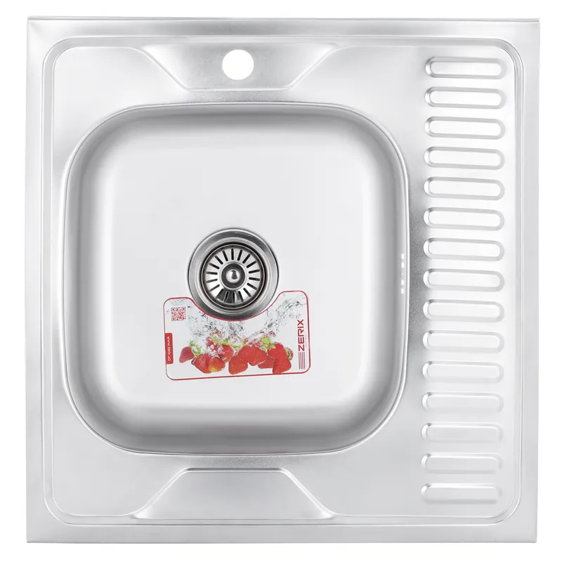 Мойка кухонная Zerix Z6060L-06-160MD MICRO DECOR (ZS0585)