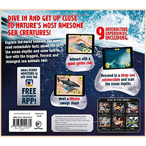 Книга "iExplore - Ocean Monsters: Interact with Lifesize Sea Predators!" Nicola Davies (ISBN:9781783122332) - фото 4