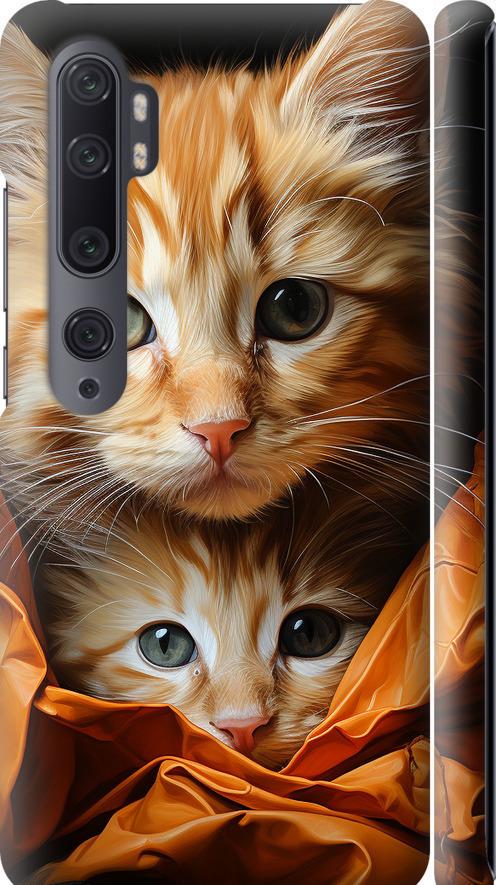 Чохол на Xiaomi Mi Note 10 Котики 2 (5664m-1820-42517)