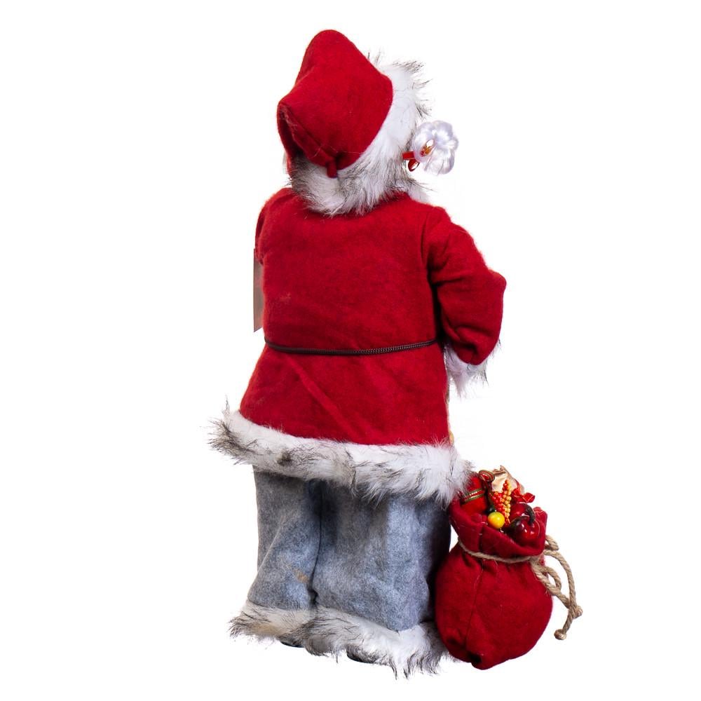 Фигурка декоративная Lefard Помощник Мороза 45 см (6012-006) - фото 3 Фигурка декоративная Lefard Помощник Мороза 45 см (6012-006) - фото 3