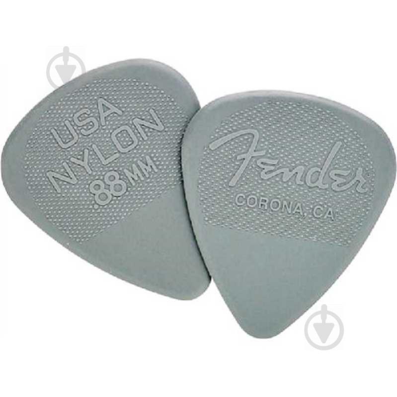 Медиаторы Fender 098-6351-850 Nylon Guitar Player's Pack 0.88 mm (12 шт.) - фото 3