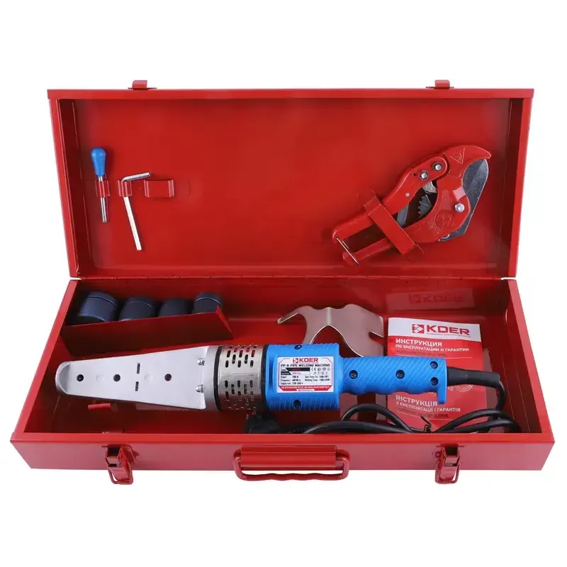 Паяльник для пластикових труб KOER KW.SET-01 700 Вт