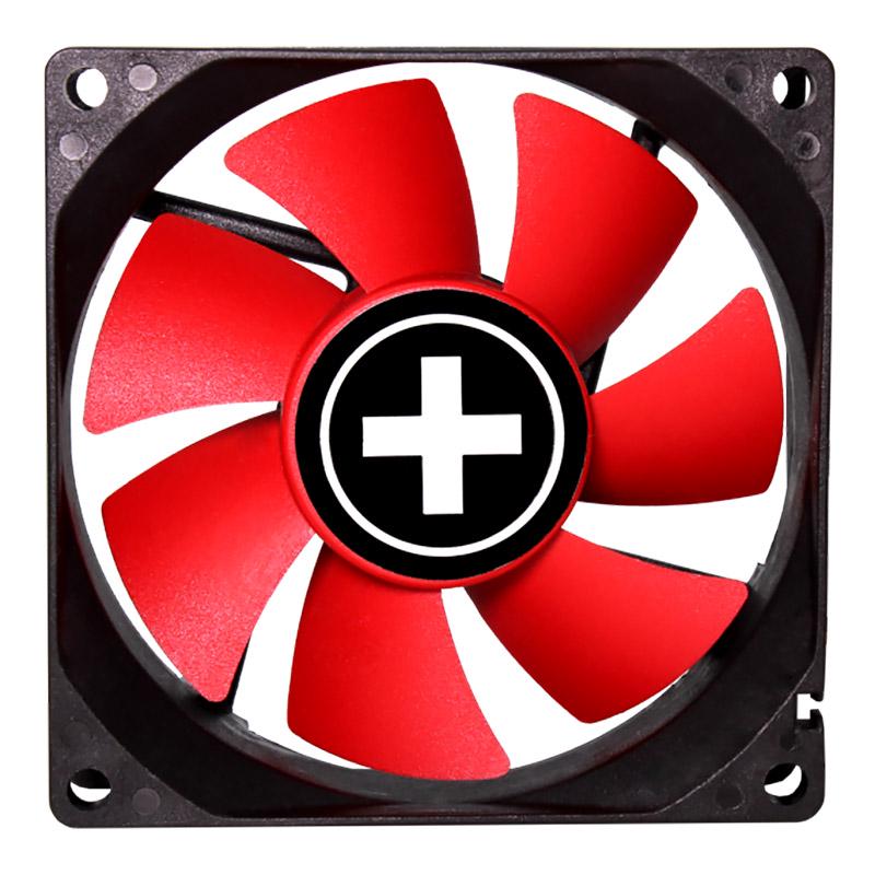 Кулер для корпуса Xilence XPF80.R 80 мм Black/Red (XF037)