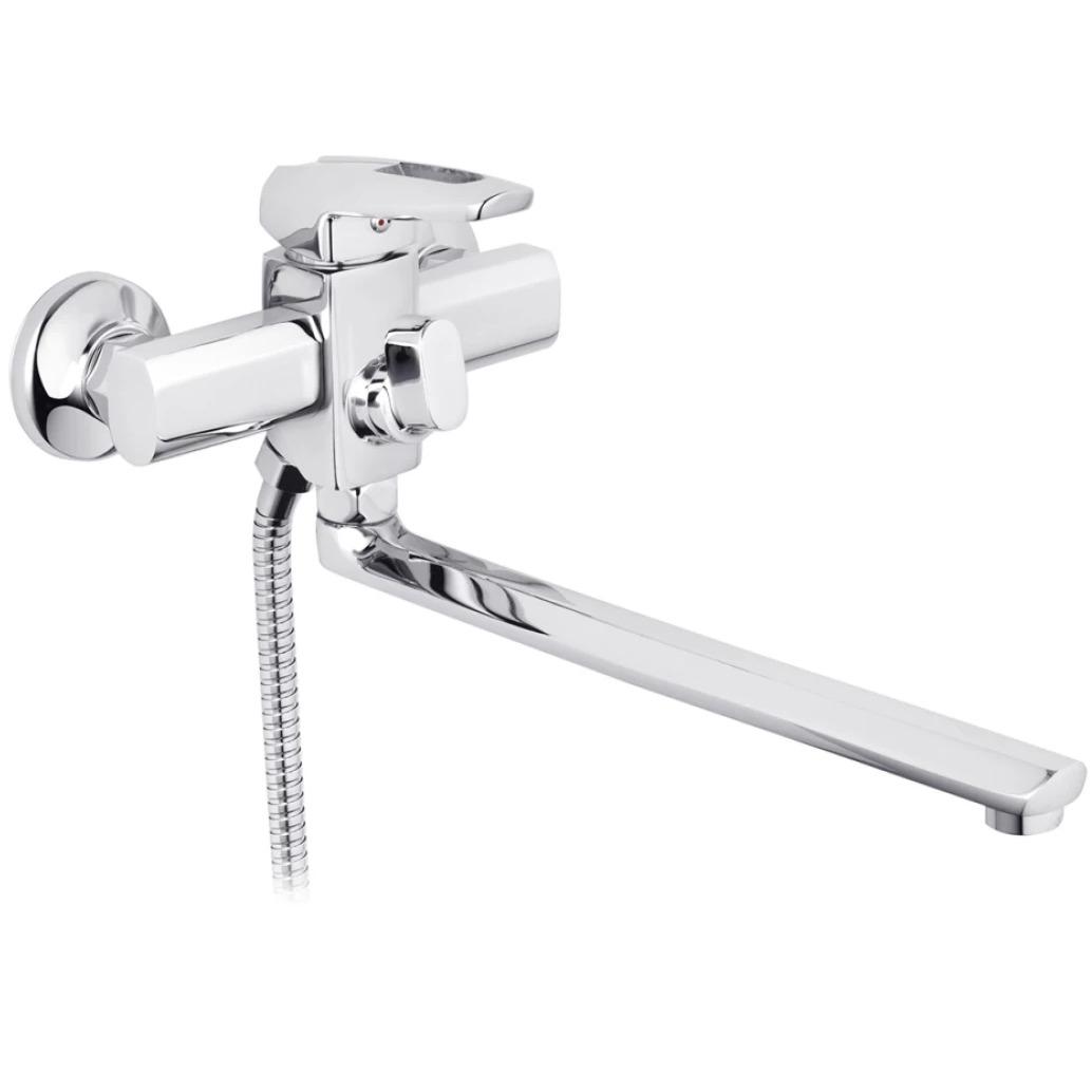 Змішувач для ванної KRONER Kante CV023580 одноважільний Хром (137793)