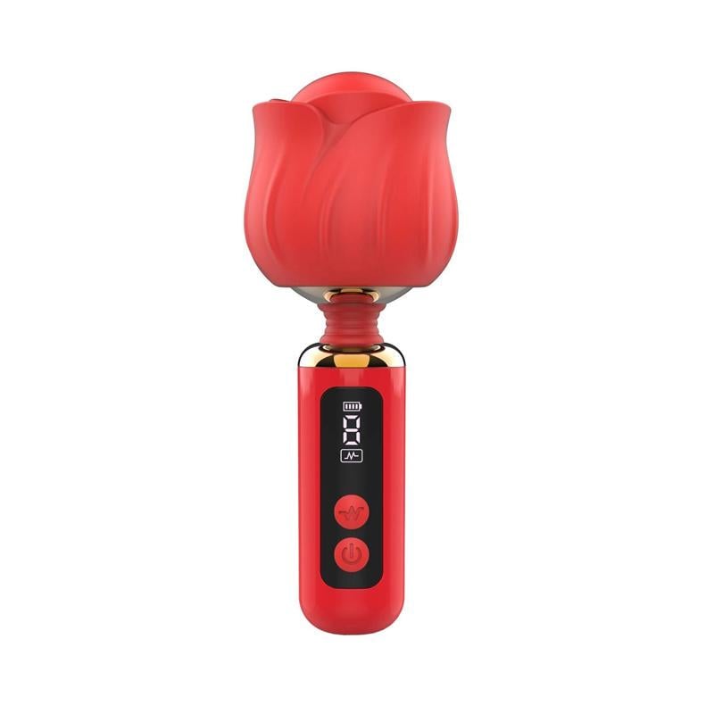 Вибратор-микрофон Loviss Rose Mini 12,5 см Красный (57210)