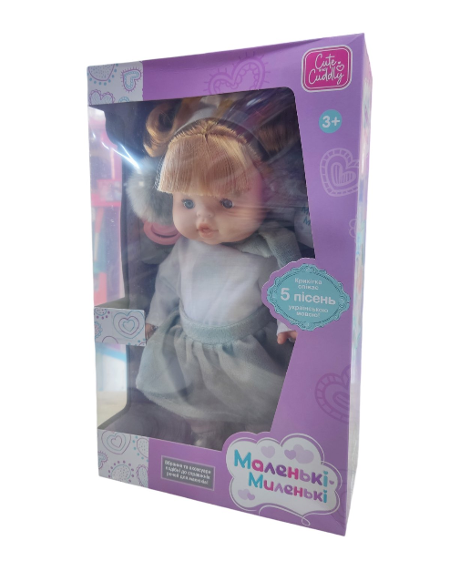 Кукла M 4734-1 I UA музыка песни/соска 31 см
