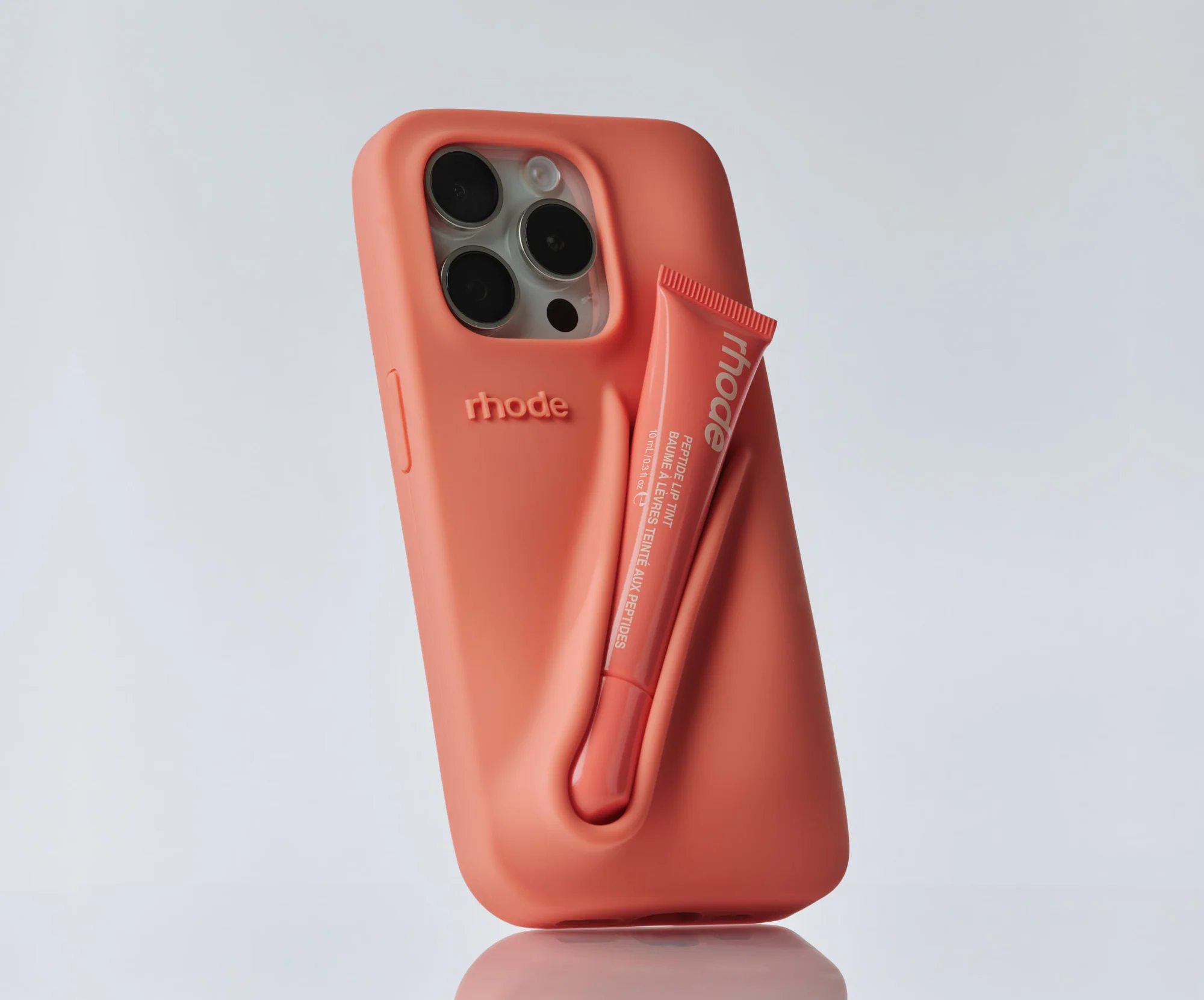 Чехол для губной помады RHODE Lip Case 15 pro max Peach pit (21962576)