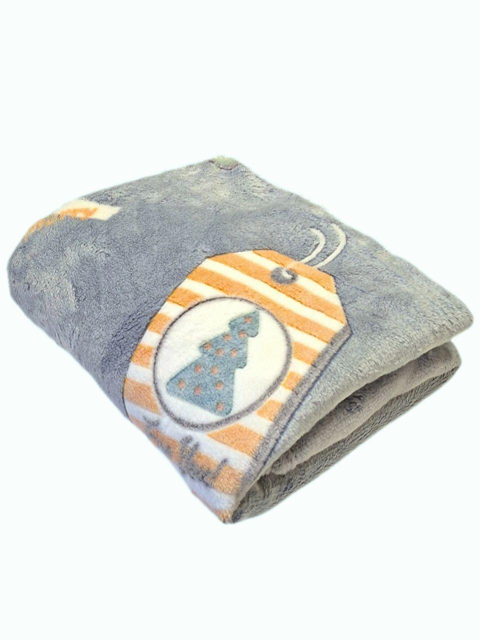 Плед новогодний флисовый Malloory Home Hello Winter полуторный 150x200 см (1492) - фото 2