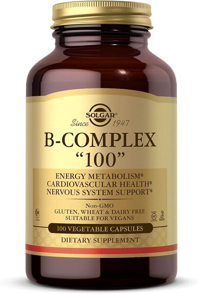 Комплекс витаминов группы В Solgar B-Complex 100 100 капсул