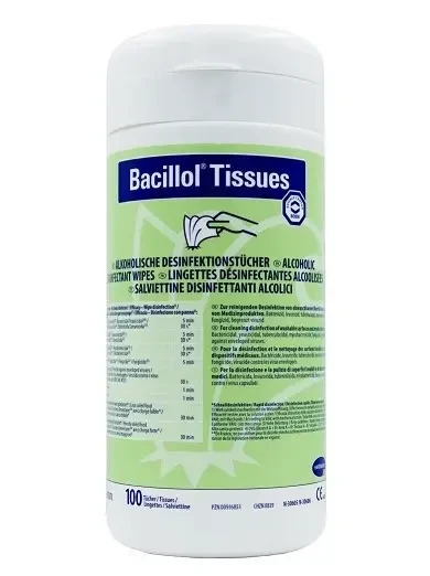 Дезинфицирующие средство Bode Бациллол АФ салфетки 100 шт. (00043)