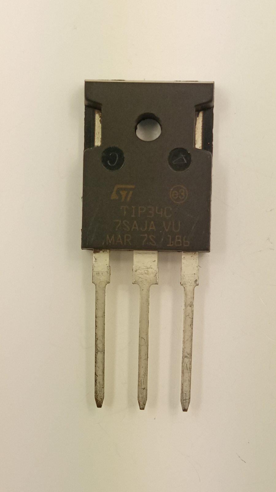 Транзистор TIP34C pnp 100V.10A 80W TO-247 (17859)