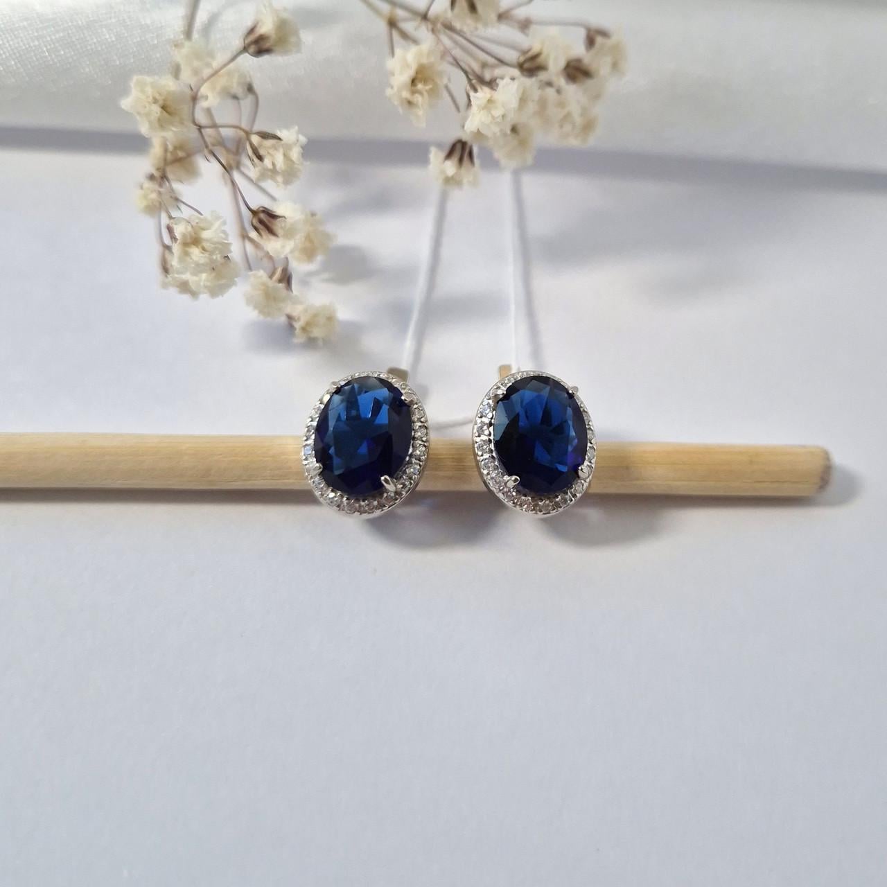 Серьги серебро 925 пробы 3,34 г (82044с)