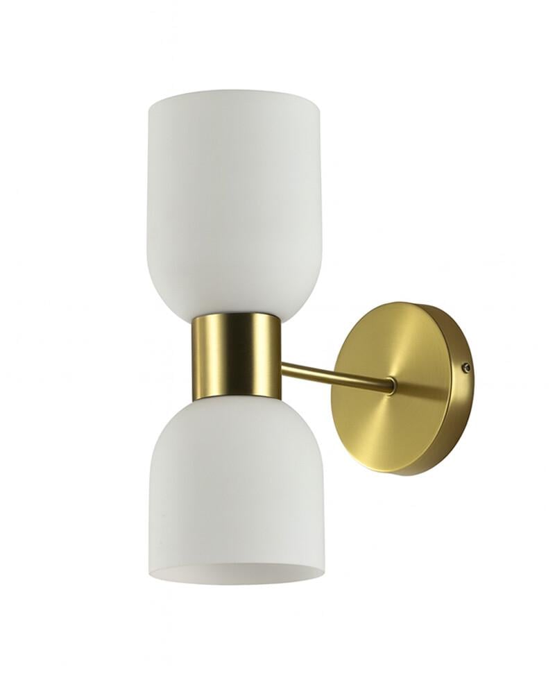 Бра Edlin PL321155W-2 Aurora E27 2x12W IP20 Латунний (28103931)