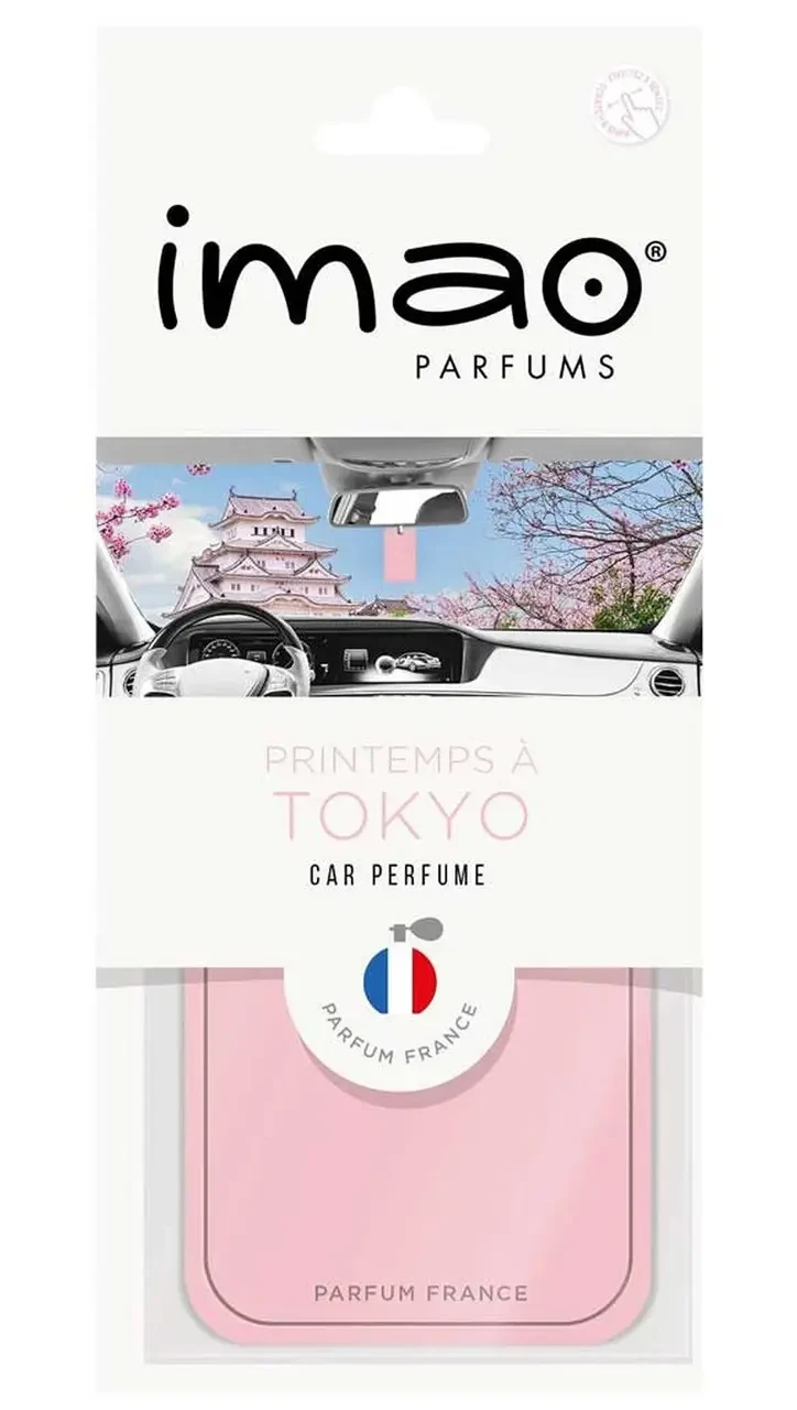Карта ароматизированная освежитель воздуха IMAO Printamps ç Tokyo Весна в Токио пластина
