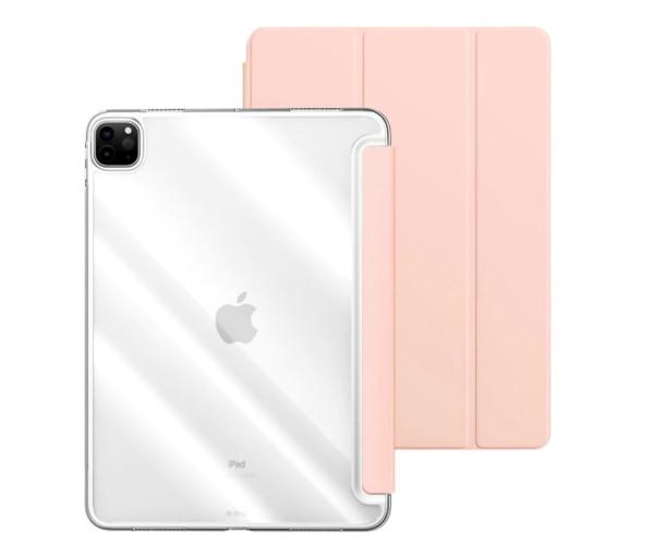 Чохол-книжка Glass Magnet Flip Cover для iPad Air 13 2024/iPad Pro 12.9 Рожевий