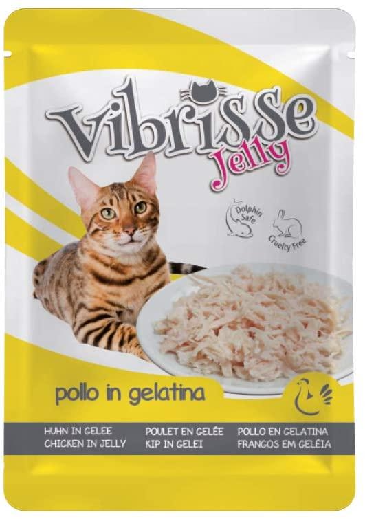 Корм для кота Croci Vibrisse Jelly з куркою у желе 18 шт. 70 г (1129503762)