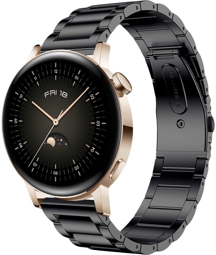 Браслет металевий Shape для Huawei Watch GT3 42 мм Black (26265-2B)