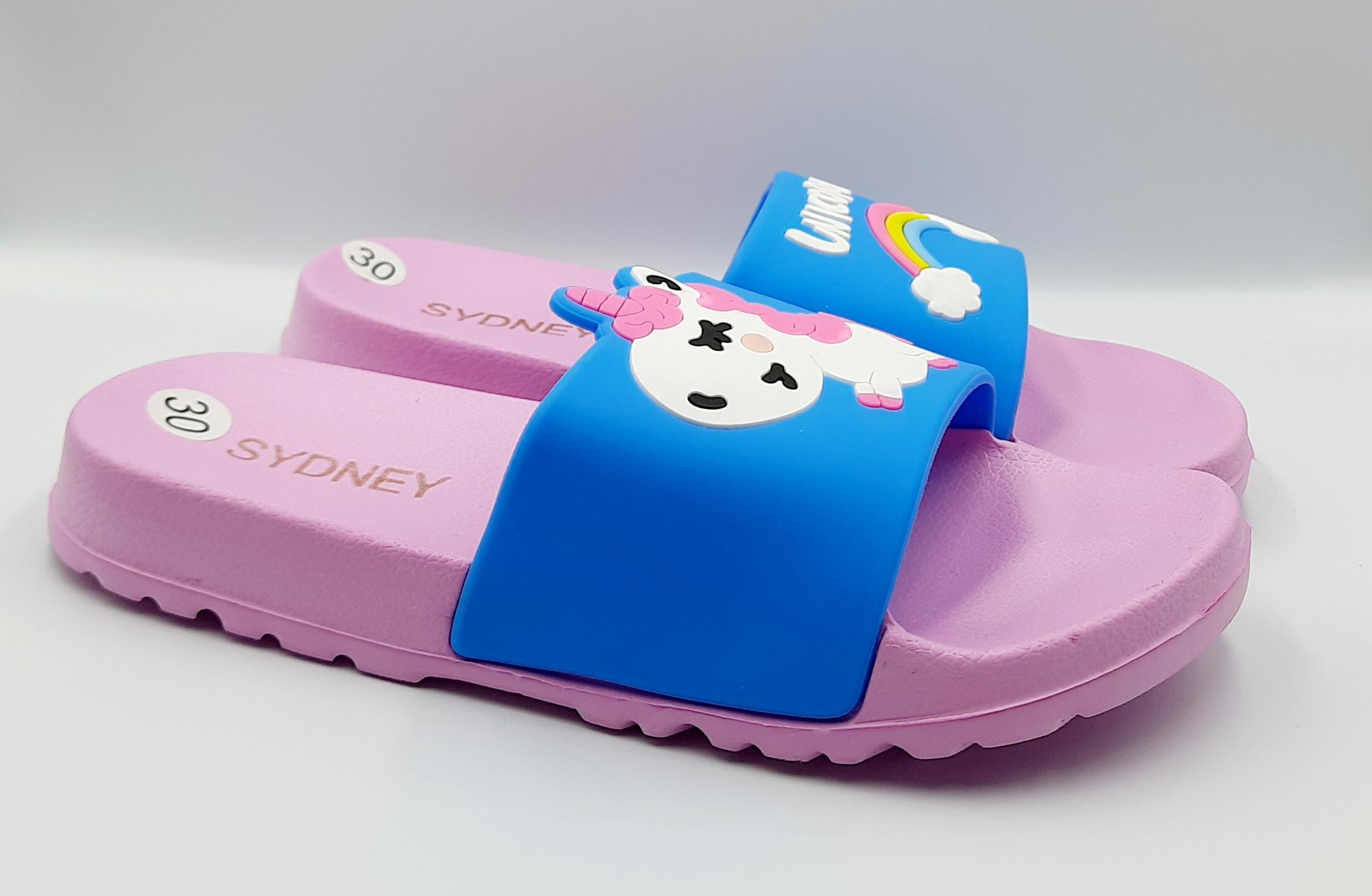 Шлепанцы Sidney р. 30 Pink (арт.L994-3G unikorn)