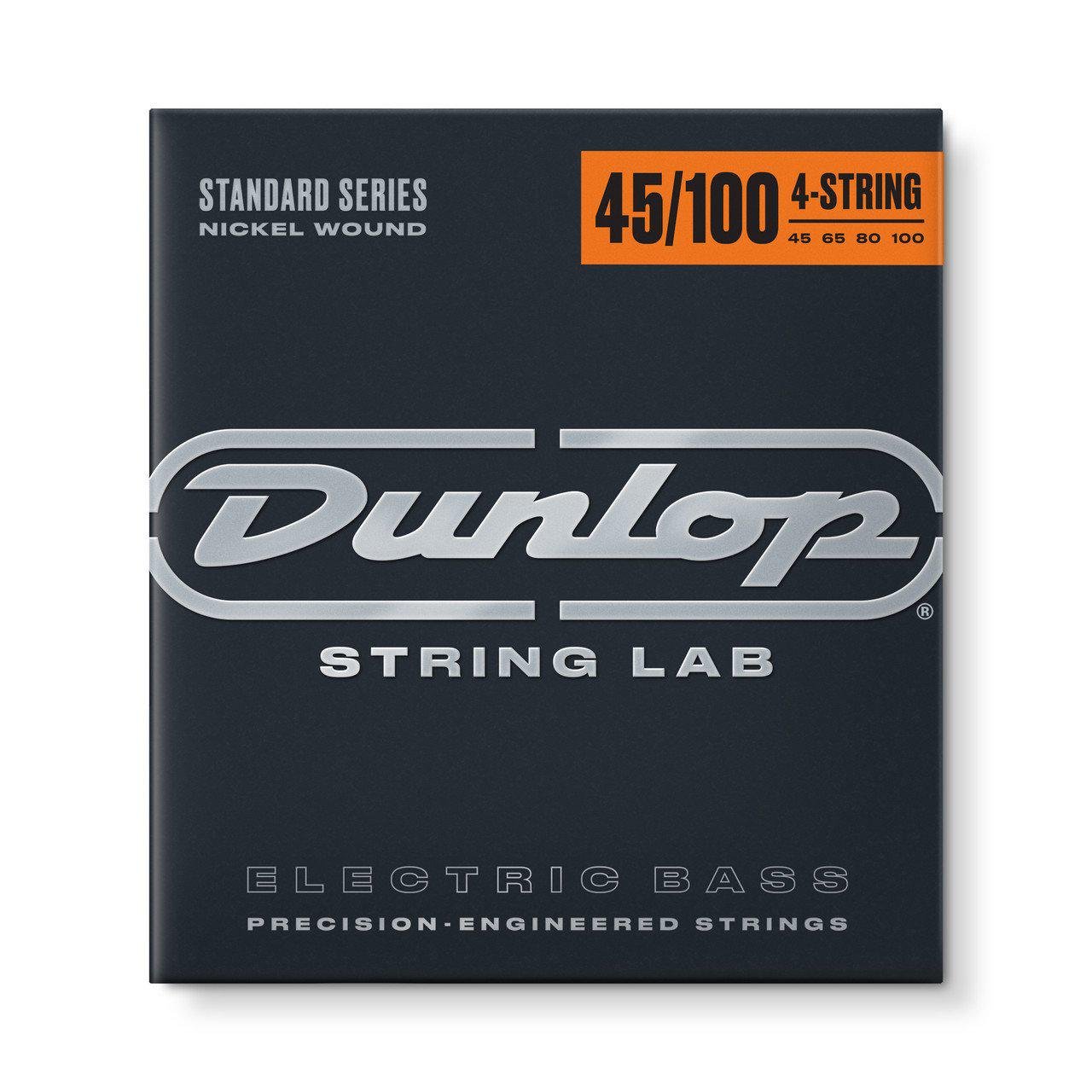 Струны для бас-гитары Dunlop DBN45100/DBN1504 Nickel Wound (114564)