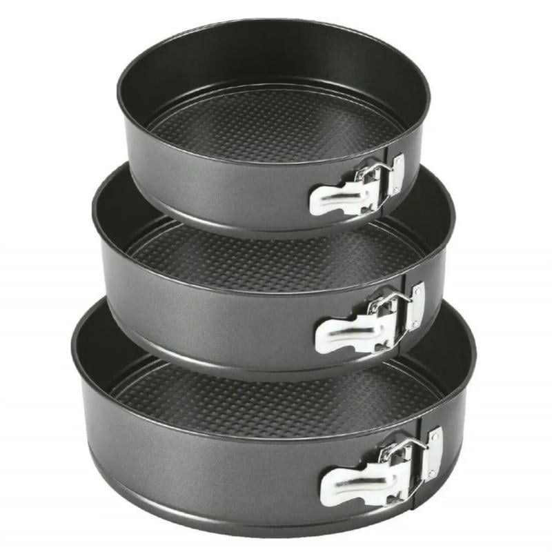 Набор разъемных форм Unique UN-1702 для выпечки и запекания 3 шт. (tf5923)