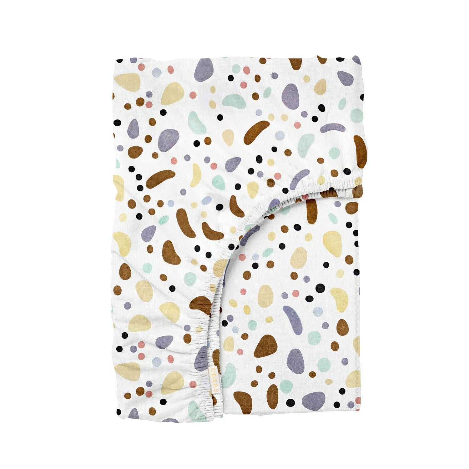 Простынь Cosas на резинке 160x200x25 см Colorful Stones (4822052205228) Простынь Cosas на резинке 160x200x25 см Colorful Stones (4822052205228)