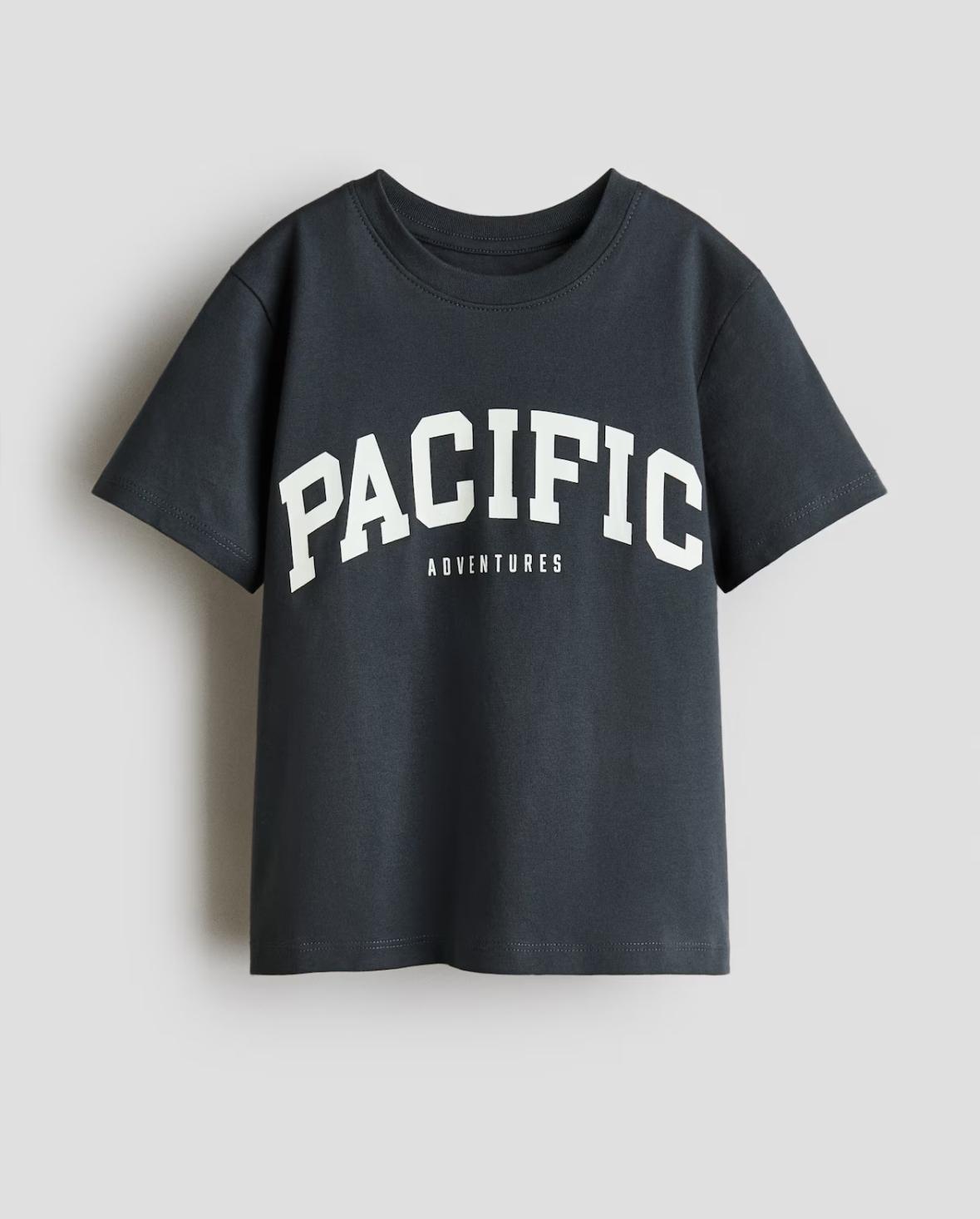 Футболка детская H&M 122-128 см черный (18162)