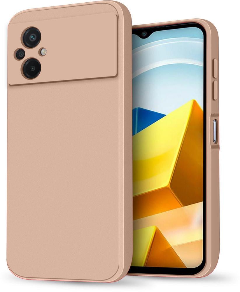 Силиконовый чехол HardCorner Xiaomi Poco M5 (с микрофиброй) Powdery (34829-0C)
