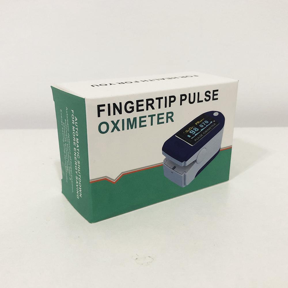 Електронний пульсоксиметр Principle Pulse Oximeter Fingertip на палець Blue - фото 6