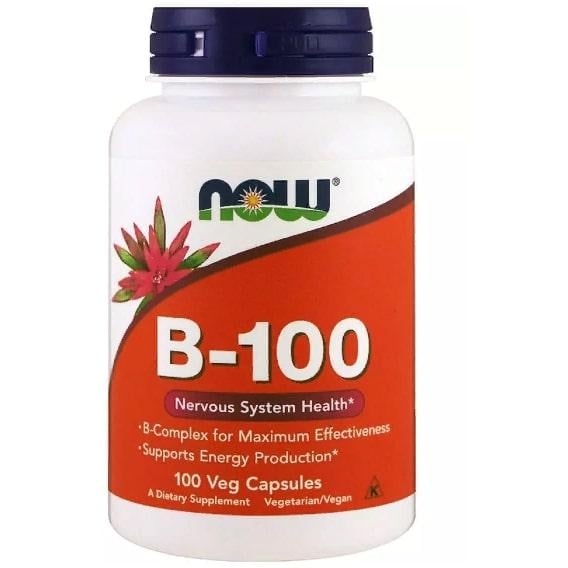 В комплекс NOW Foods B-100 100 Veg Caps (NF0436)