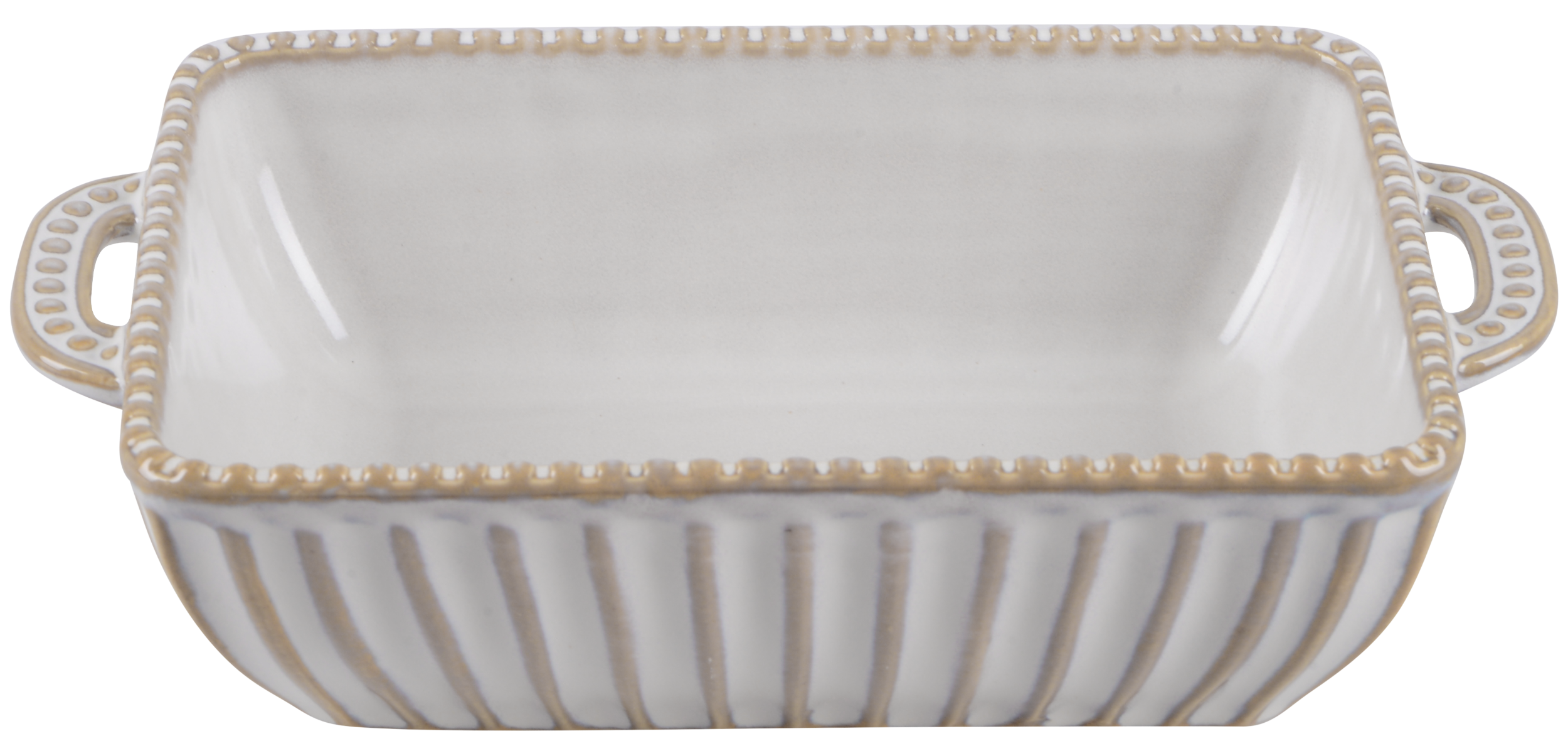 Форма для выпечки Limited Edition Allegra Biege прямоугольная керамическая 34x16,5x6 см (GJH009-20-2-129)