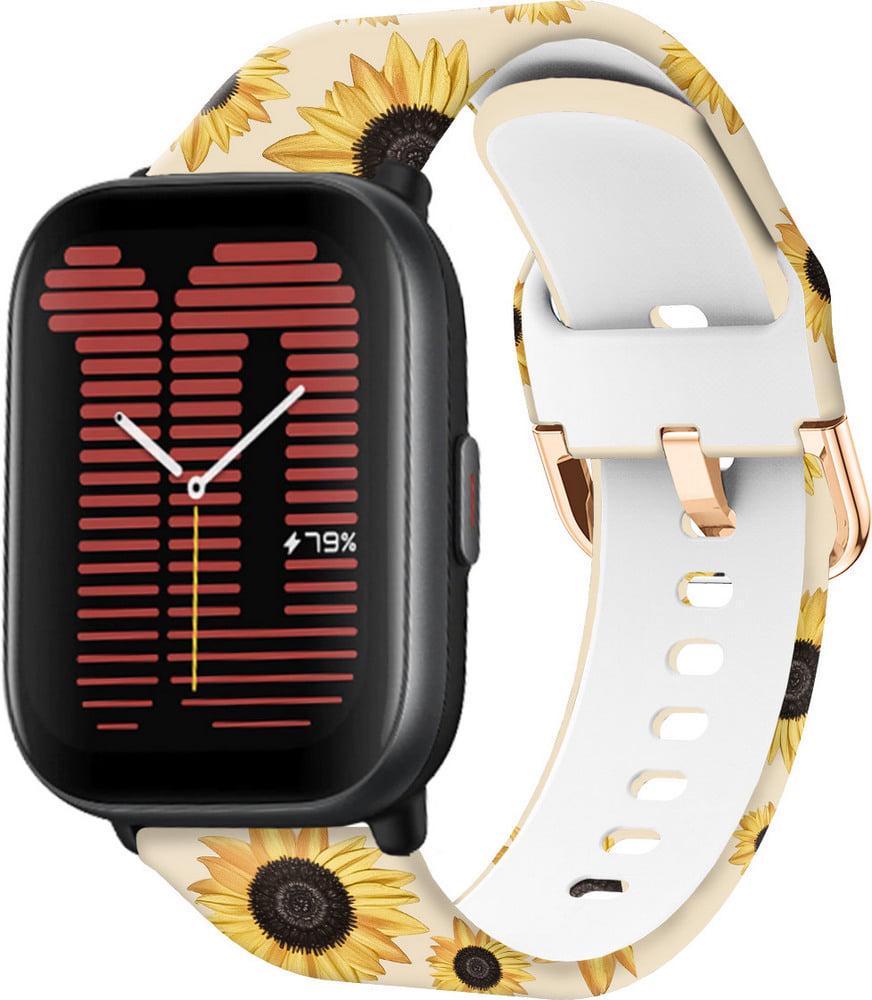 Ремешок Colorful для Amazfit Active Sunflower Powder (38415)