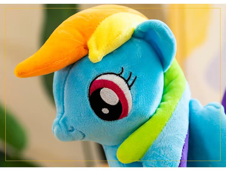 М'яка іграшка My Little Pony поні Веселка деш Мій маленький поні 30 см - фото 3 М'яка іграшка My Little Pony поні Веселка деш Мій маленький поні 30 см - фото 3