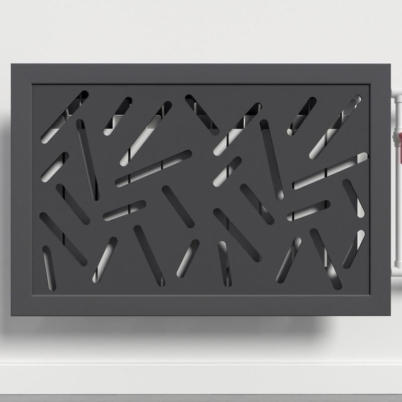 Решетка-экран на батарею SMARTWOOD 1200 мм Графит (R21194106)