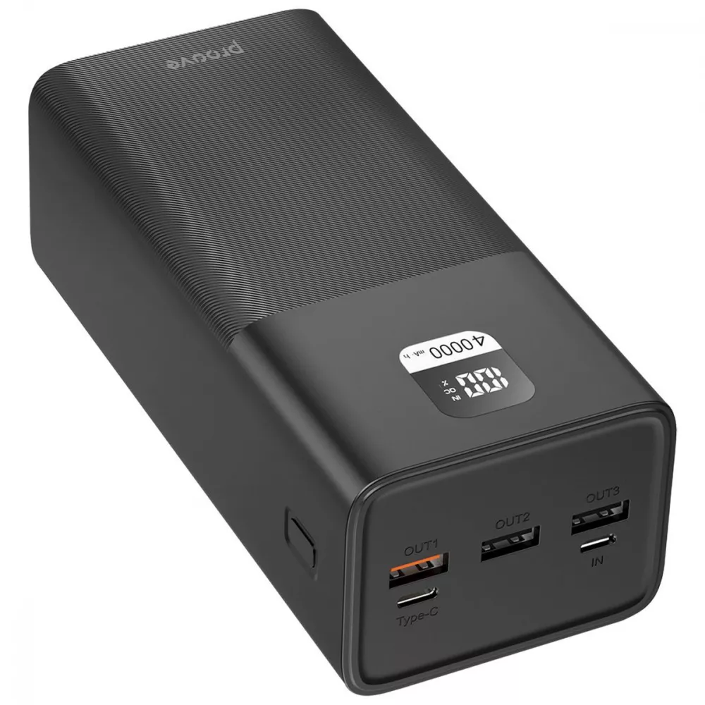 Внешний аккумулятор Proove Giant Lite 22,5W 40000 mAh Black - фото 4