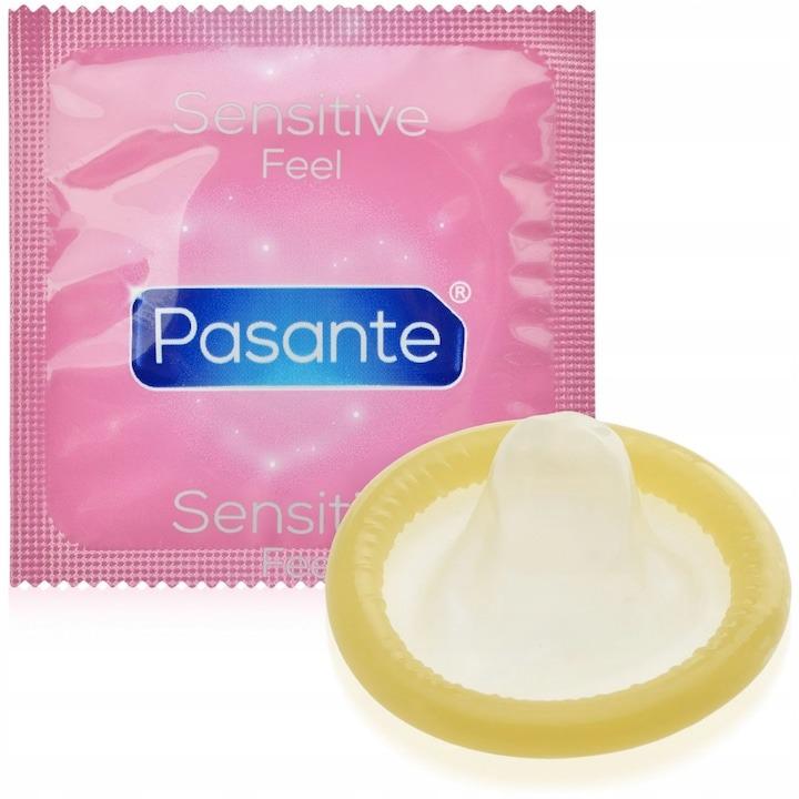 Презервативы ультратонкие Pasante Sensitive Feel латексные 6 шт. (1115KA-1)