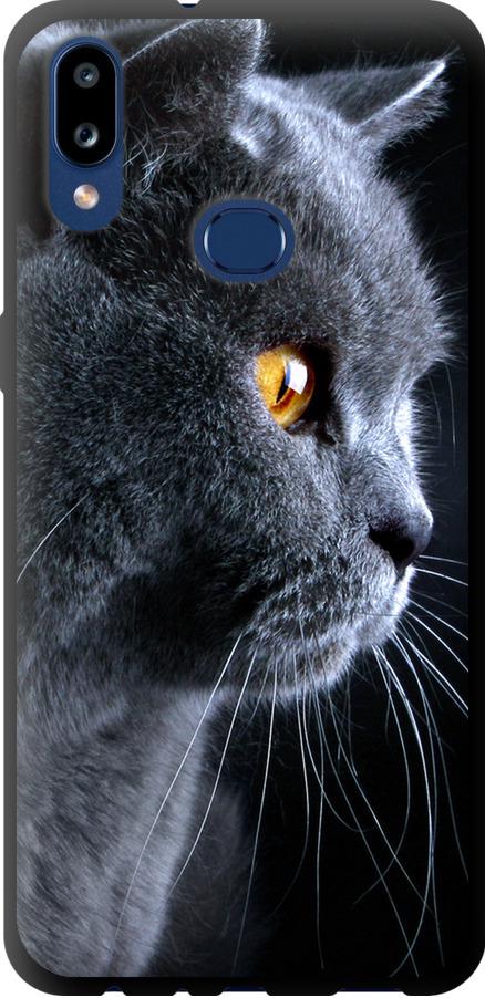 Чехол на Samsung Galaxy A10s A107F Красивый кот (3038b-1776-42517)