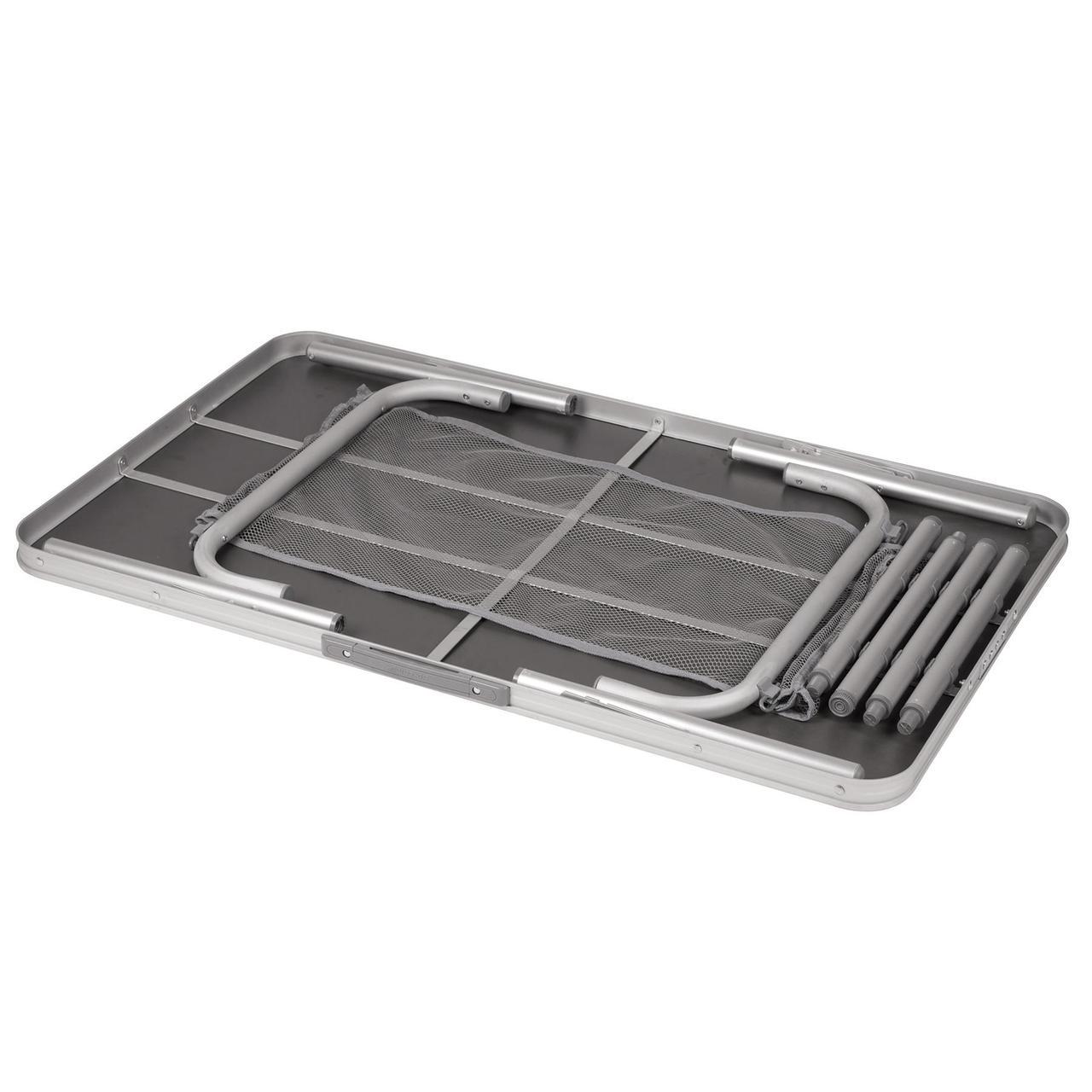 Стол складной туристический походный Bo-Camp 100x60 см Серый (27259643) - фото 3