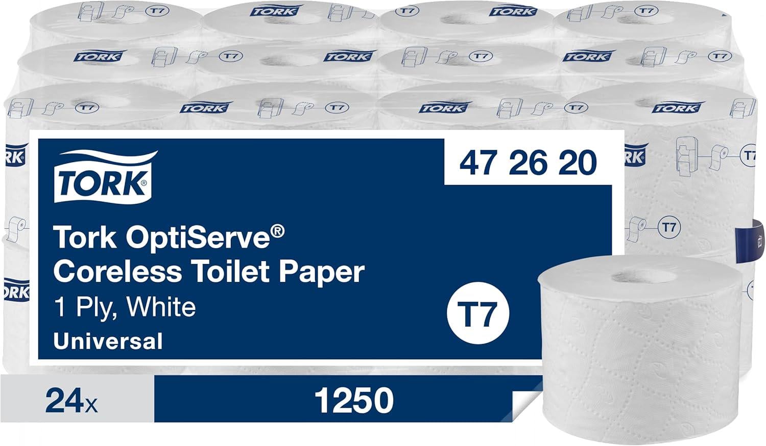 Туалетная бумага бесстержневая Tork OptiServe Universal (472620)