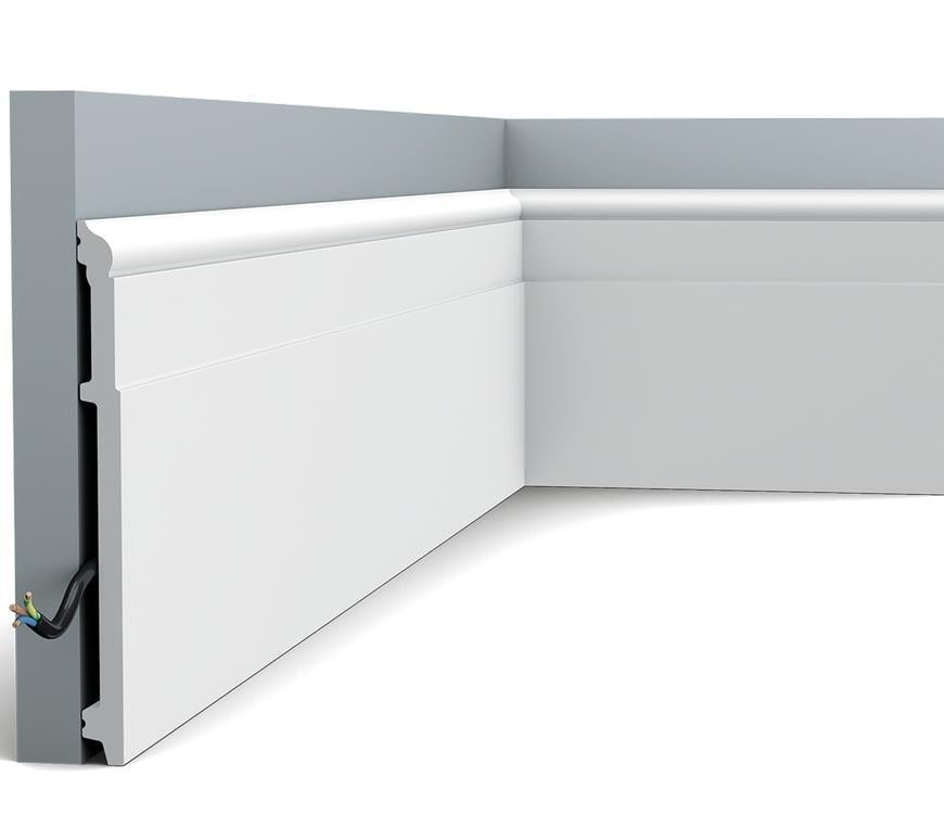 Плинтус напольный гладкий Orac Decor SX156 2000х200х16 мм (2848) Плинтус напольный гладкий Orac Decor SX156 2000х200х16 мм (2848)