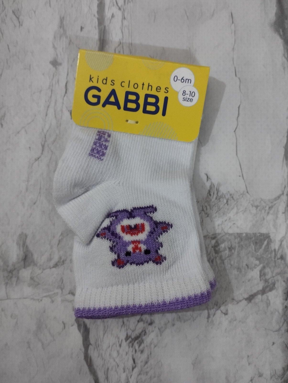 Шкарпетки для малюків GABBI р. 8-10 Білий (0406)