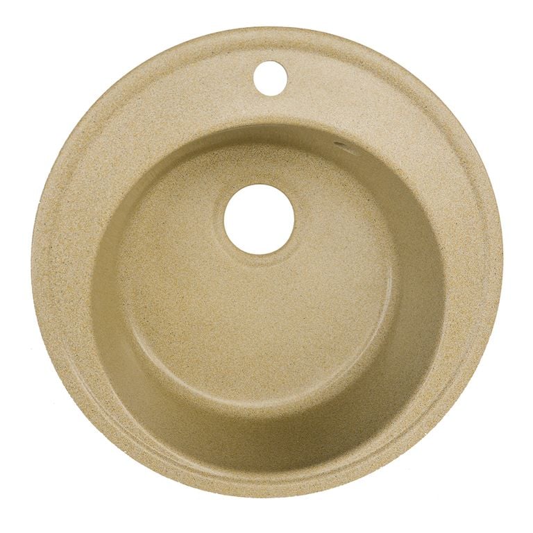 Мойка кухонная Platinum Yara 510 Бежевый (353416) Мойка кухонная Platinum Yara 510 Бежевый (353416)