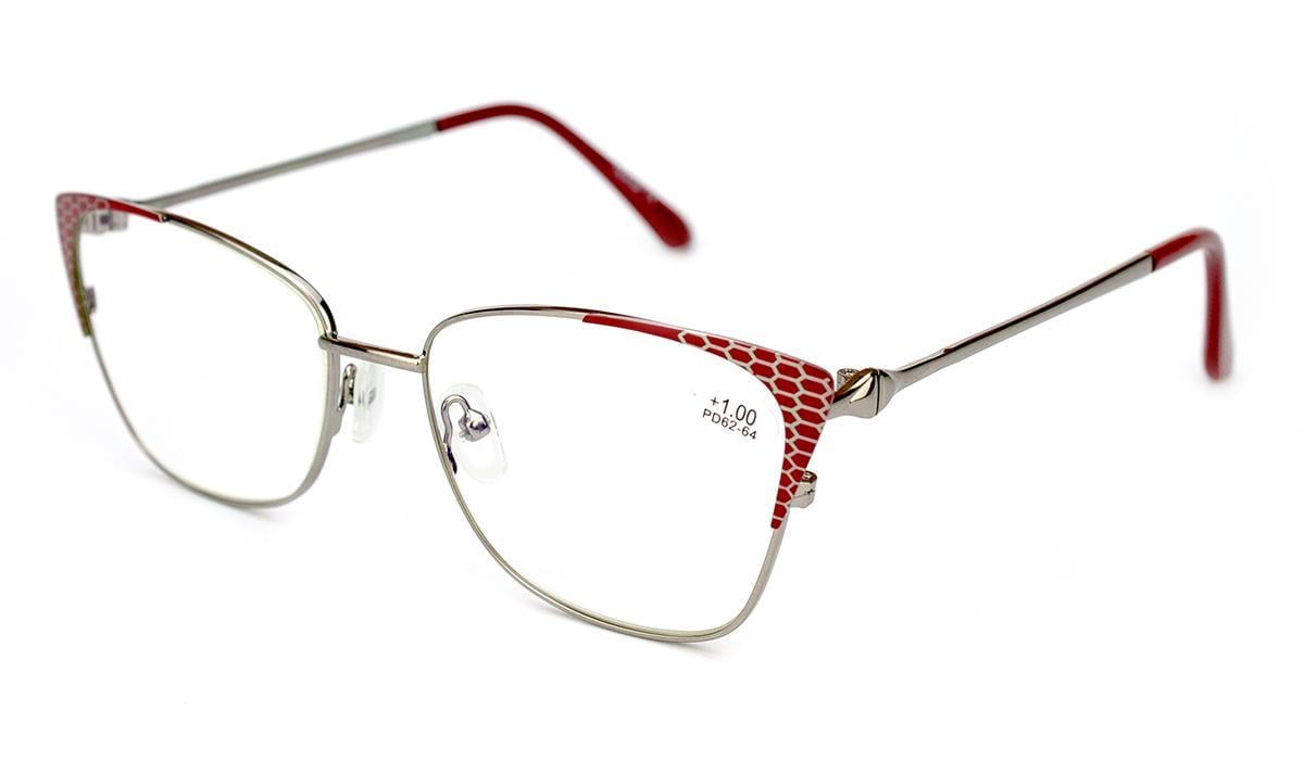 Окуляри для зору в металевій оправі Verse 320185S-C2 Blue Blocker +3,75 (4841328)