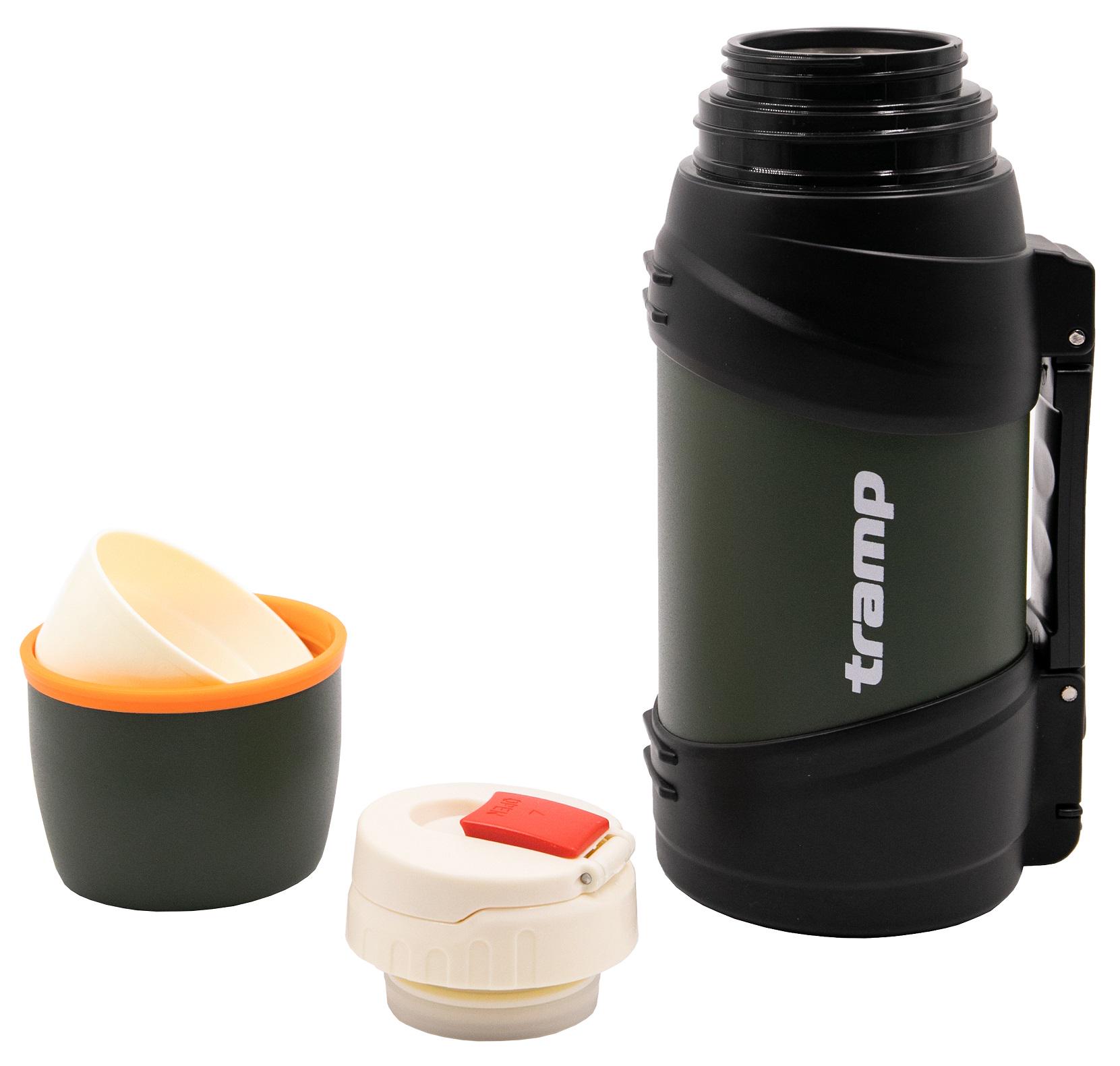 Термос Tramp Travel Line 1,3 л Оливковий (TRC-138-olive)