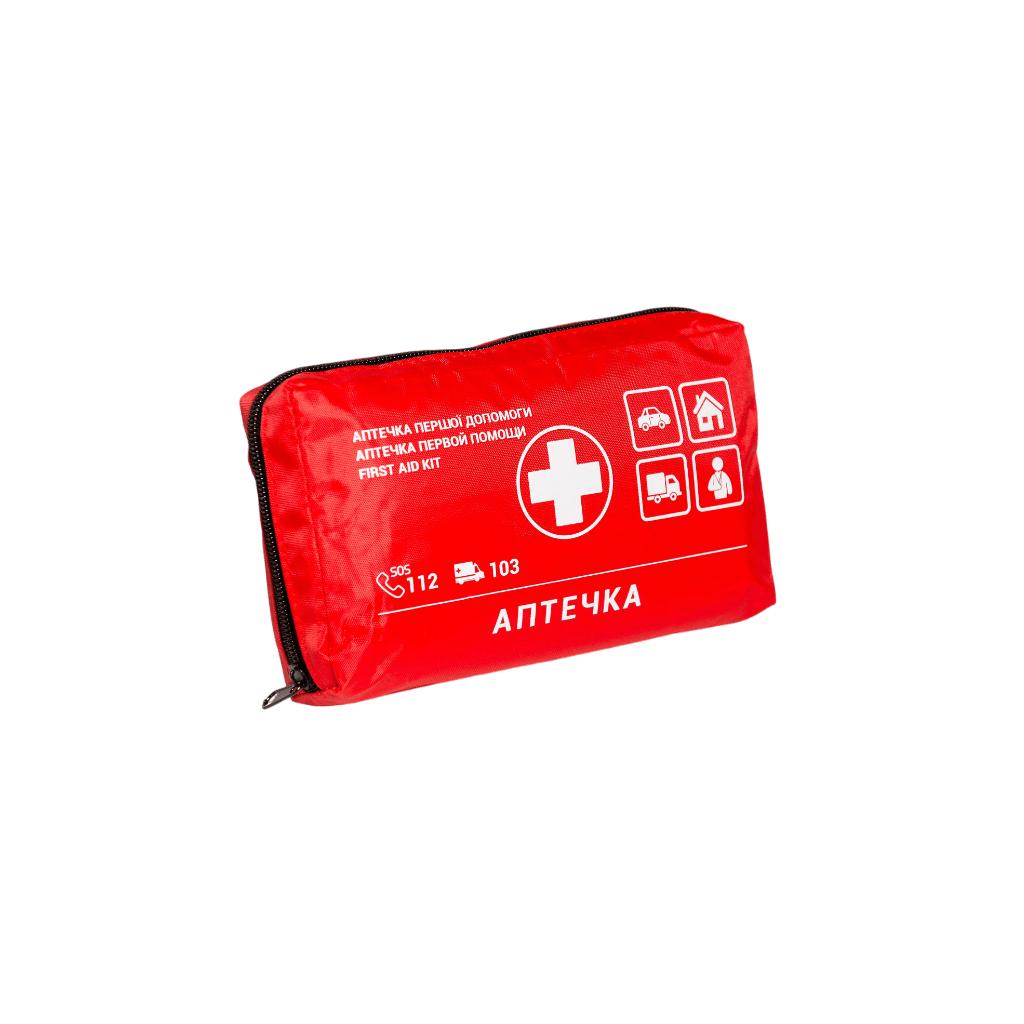 Аптечка автомобильная Poputchik -1 ДСТУ 3961-2000 футляр мягкий 19х8 см Красный (02-021-М) - фото 4 Аптечка автомобильная Poputchik -1 ДСТУ 3961-2000 футляр мягкий 19х8 см Красный (02-021-М) - фото 4