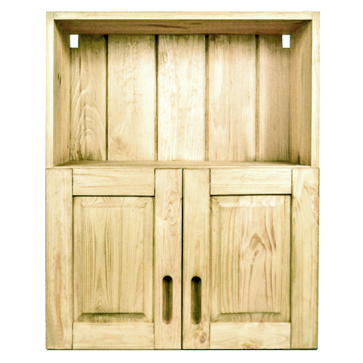 Шкаф настенный из дерева Лилито Бланже (ШФН-001801) Шкаф настенный из дерева Лилито Бланже (ШФН-001801)