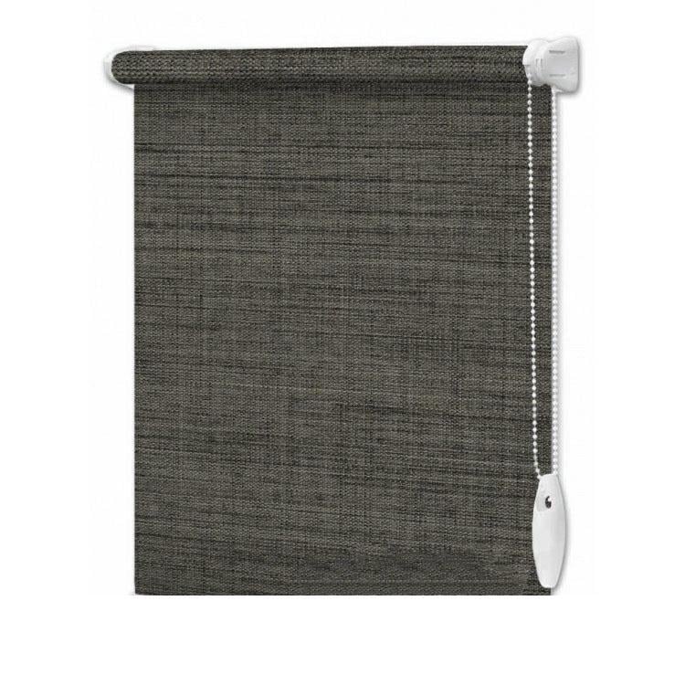Рулонная штора термо blackout Wenster Меланж ВО 9 85х160 см открытого типа Серо-коричневый (38820056)