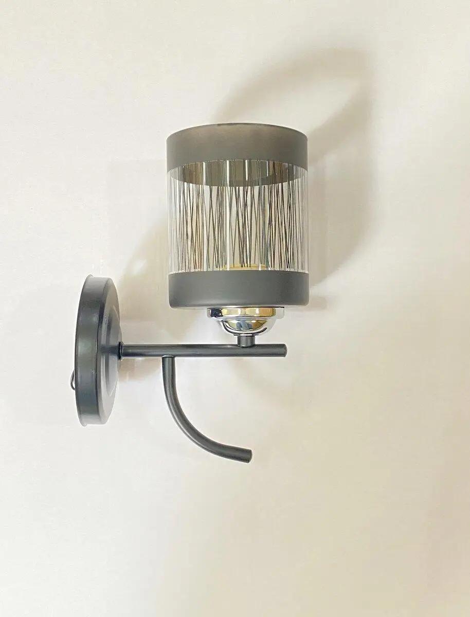 Бра настінне Valeso B-6979A/1 60W Чорний/Хром (28687737) - фото 2