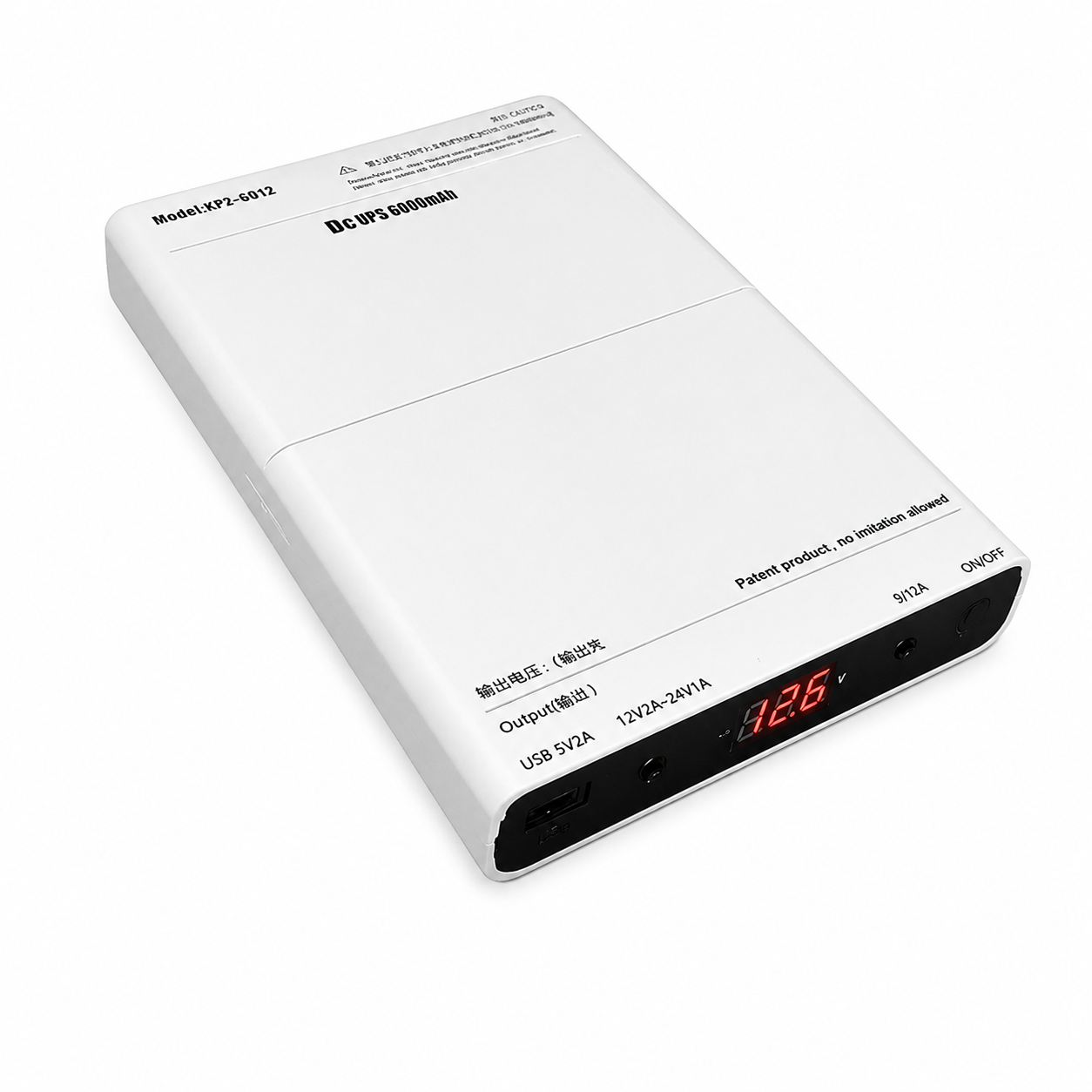 Блок бесперебойного питания DC UPS на 12 аккумуляторов DIY комплект Power Bank для роутера/модема (125912)