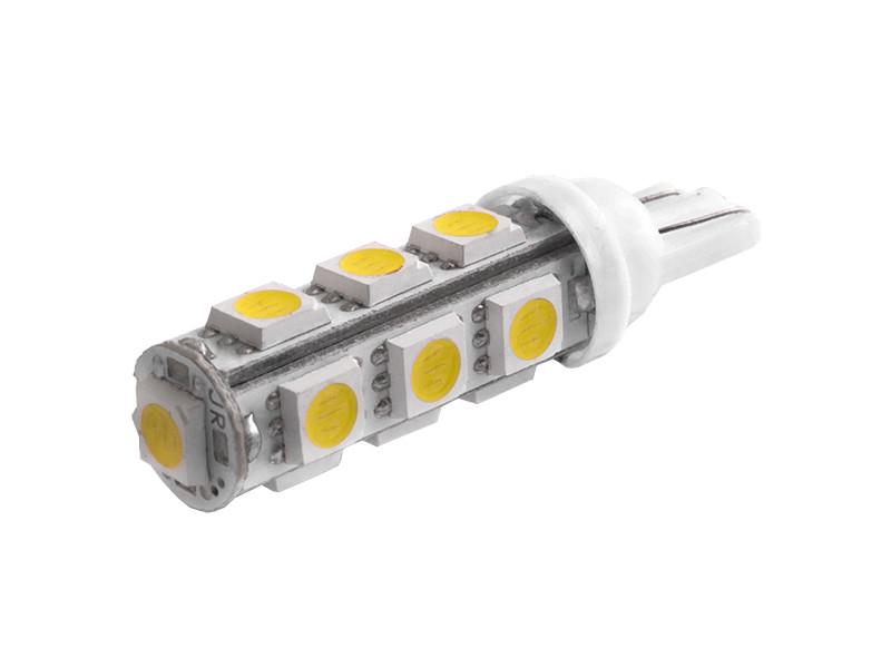 Автолампа светодиодная T10 W5W 12 В SMD5050-13led Белый (151)
